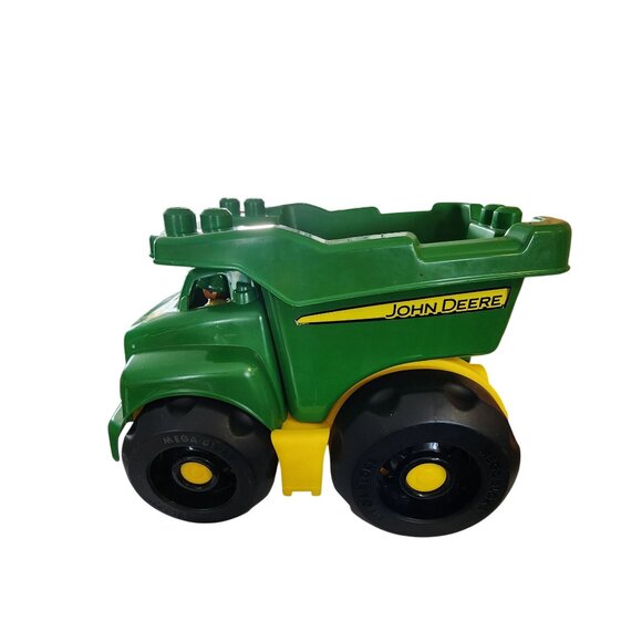 John Deere 21" Mega Bloks Dump Truck Toy For Kids - Picture 1 of 5
